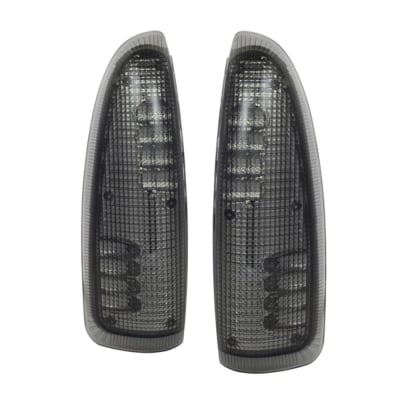 Spyder Auto Group XTune LED Door Mirror Signal Lens (Amber/Smoke) - 9924729